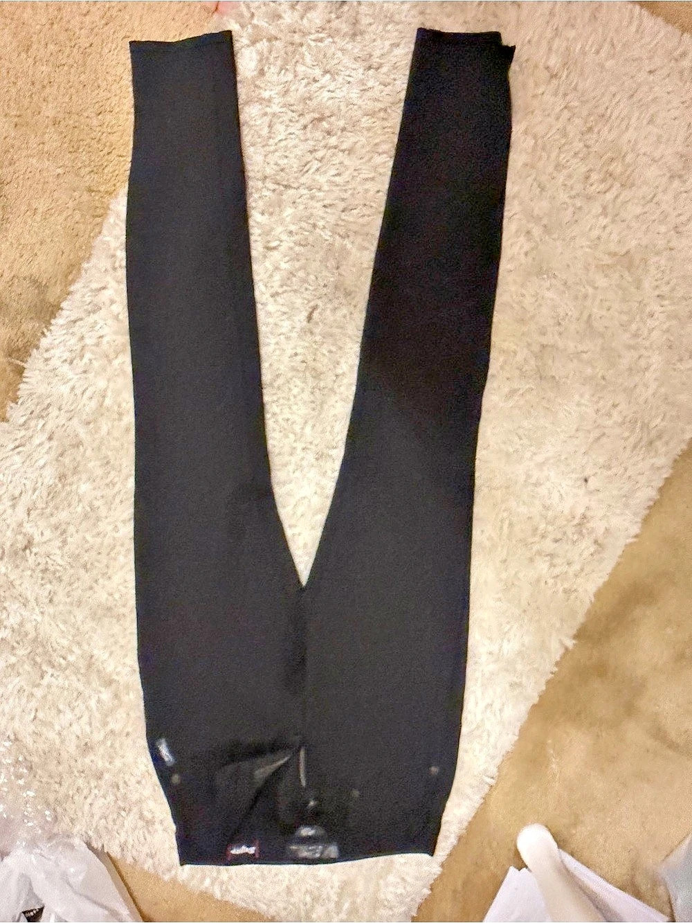 Silver stretch Skinny Jeans in Black